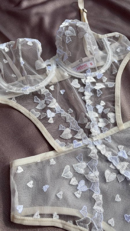 Papillon Bodysuit — Siyah