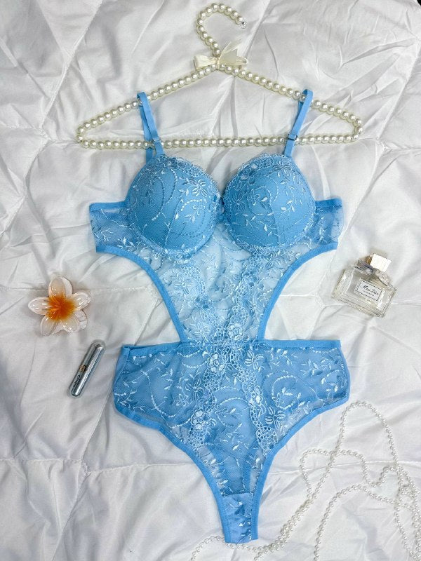 Azur Bodysuit — Mavi