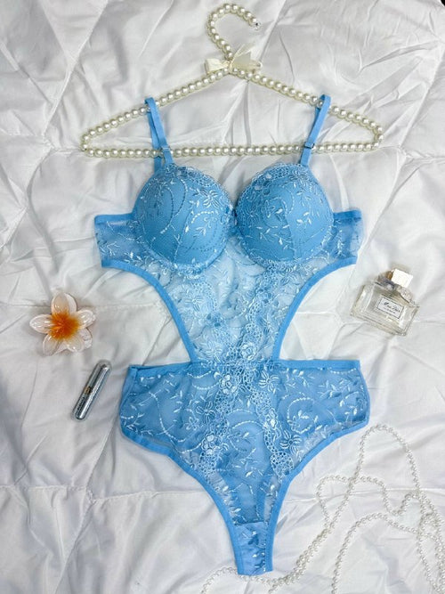 Azur Bodysuit — Mavi