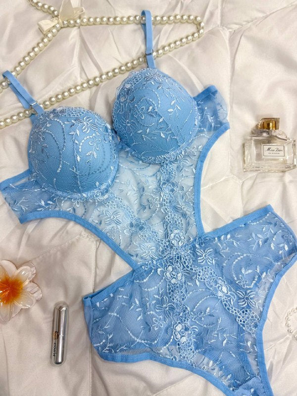 Azur Bodysuit — Mavi