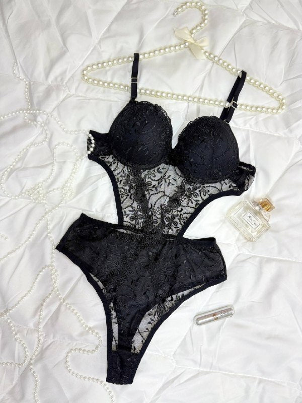Azur Bodysuit — Siyah