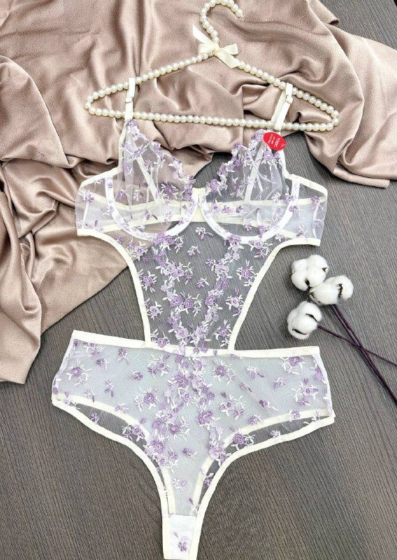 Amour Bodysuit — Beyaz