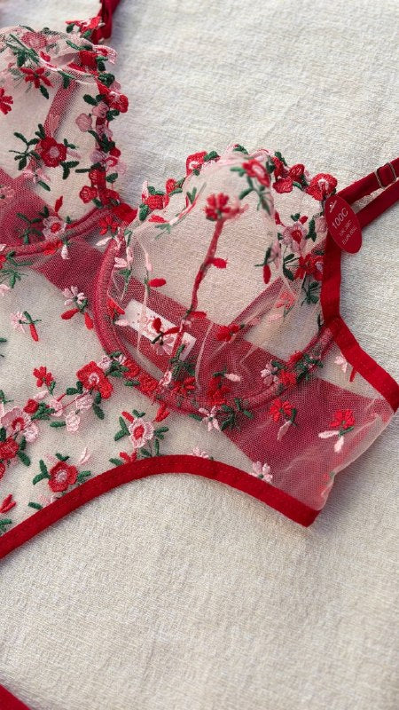 Amour Bodysuit — Bordo