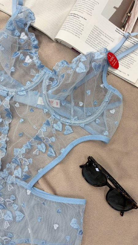 Amour Bodysuit — Mavi