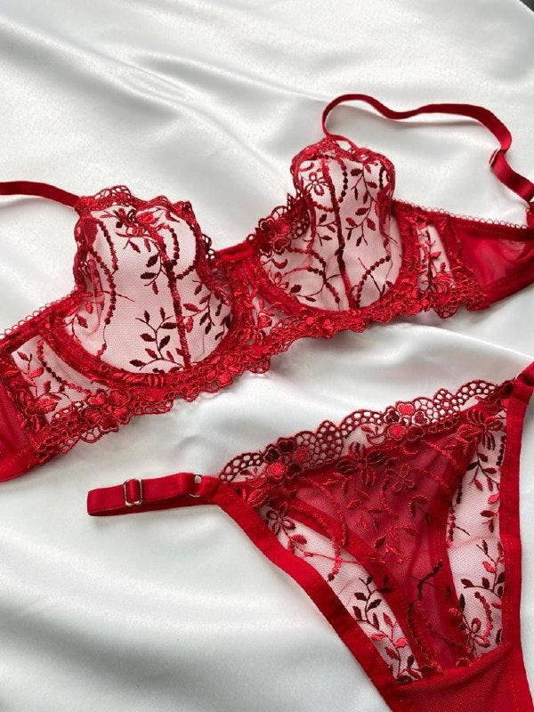 Colette Dantel Set — Siyah