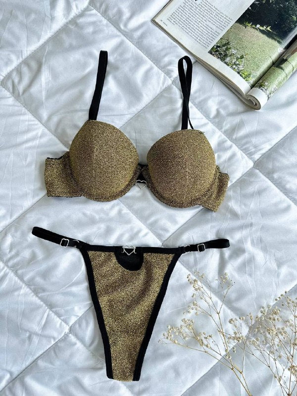 Onyx Simli Set — Yeşil