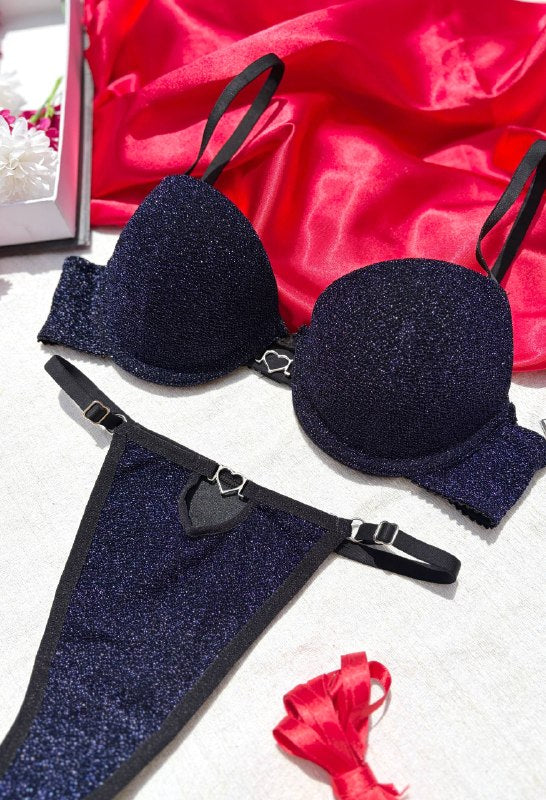 Onyx Simli Set — Lacivert