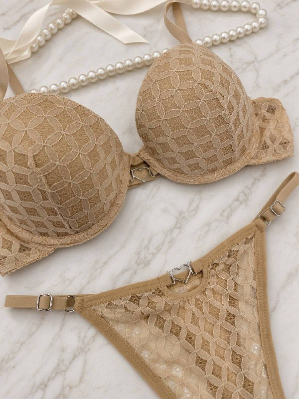 Aurore Fileli Set — Bej