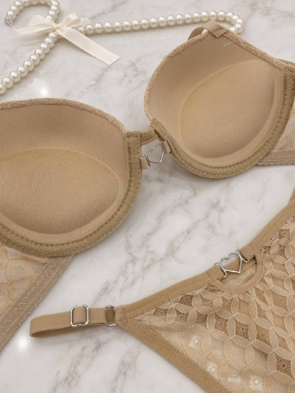 Aurore Fileli Set — Bej