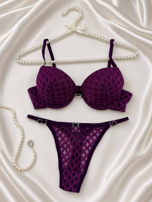 Aurore Fileli Set — Pembe