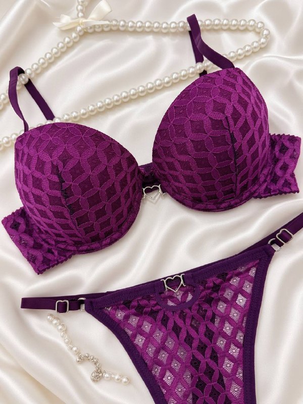 Aurore Fileli Set — Pembe