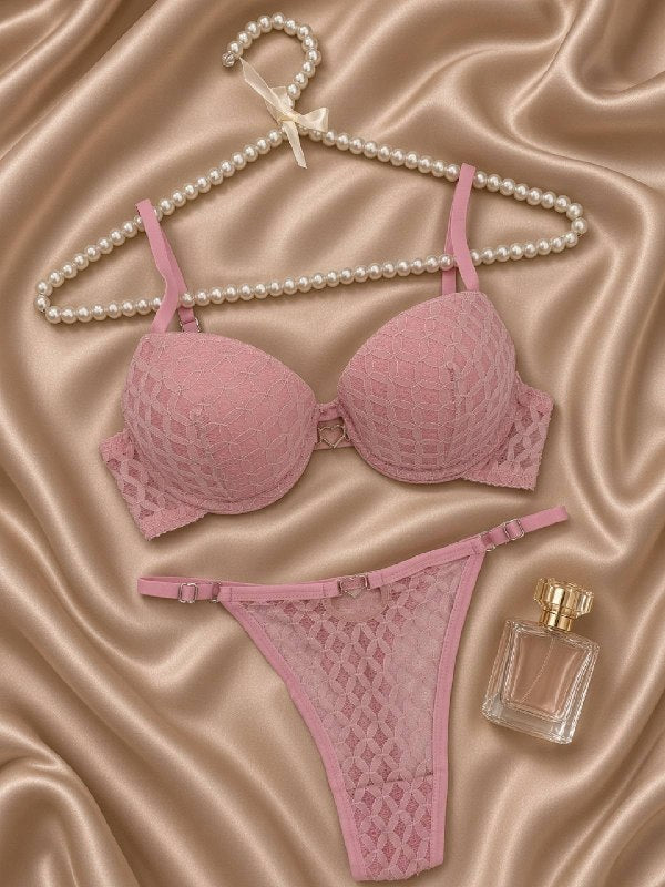 Aurore Fileli Set — Krem