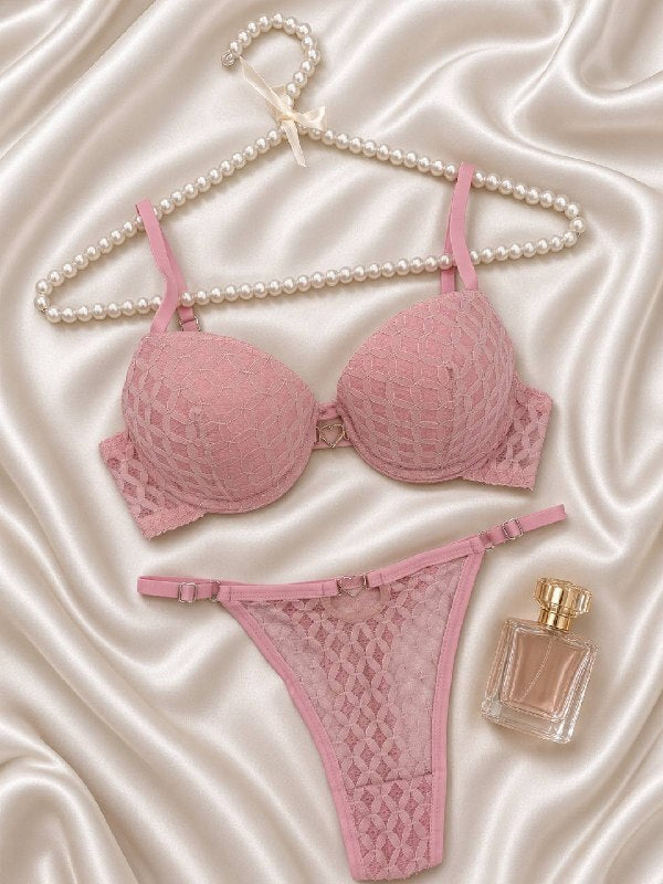 Aurore Fileli Set — Krem