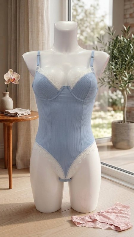 Céleste Bodysuit — Lacivert
