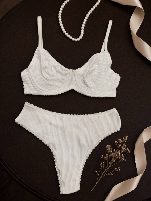 Blanche Fitilli Set — Beyaz