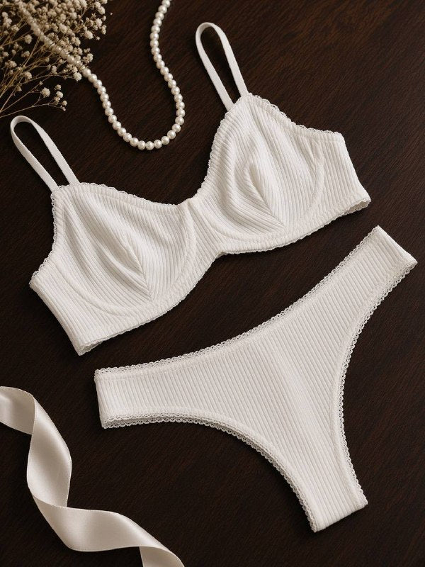 Blanche Fitilli Set — Beyaz